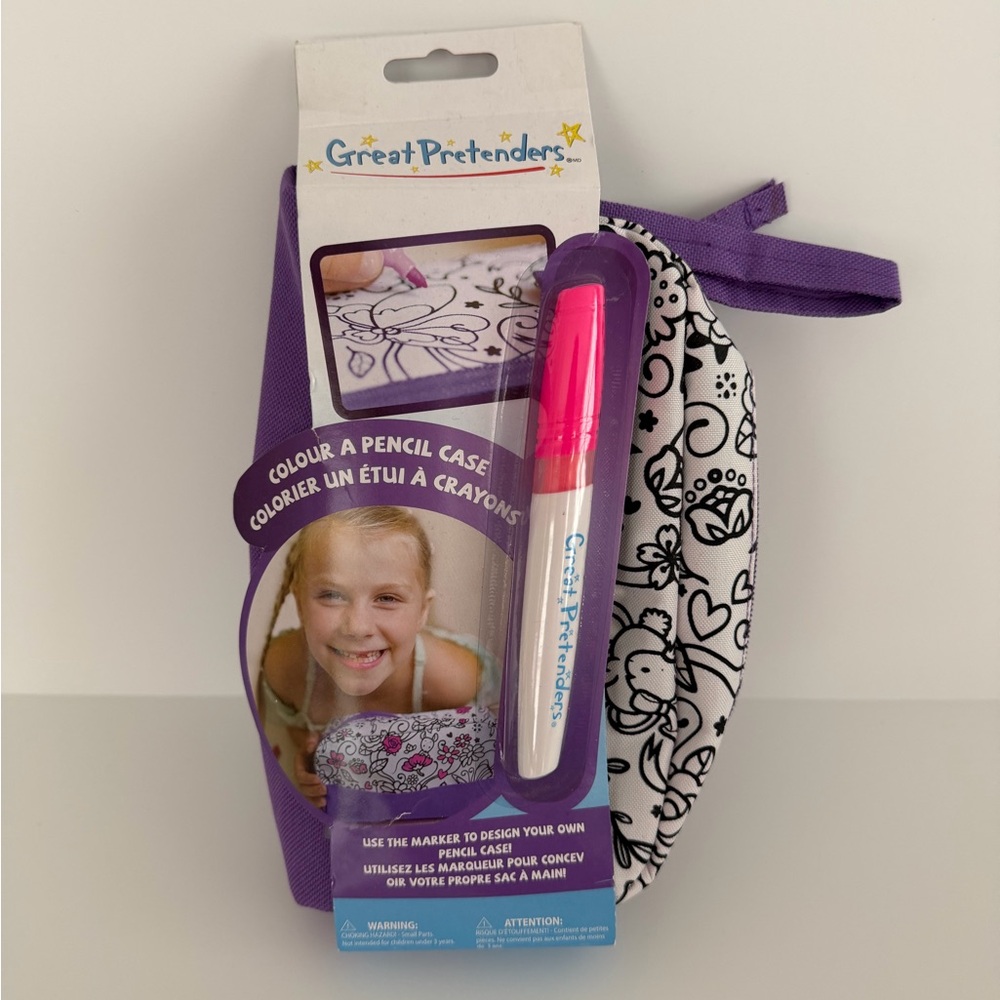 Color-In Pencil Case - Picture 2 of 4
